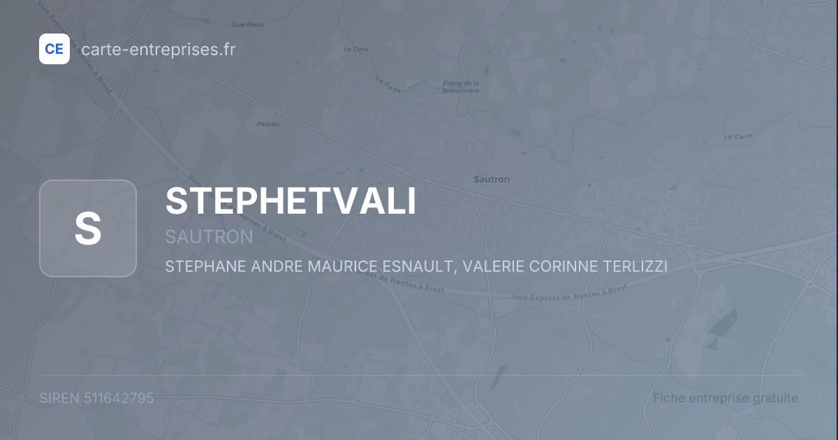 STEPHETVALI — 511642795 — fiche entreprise