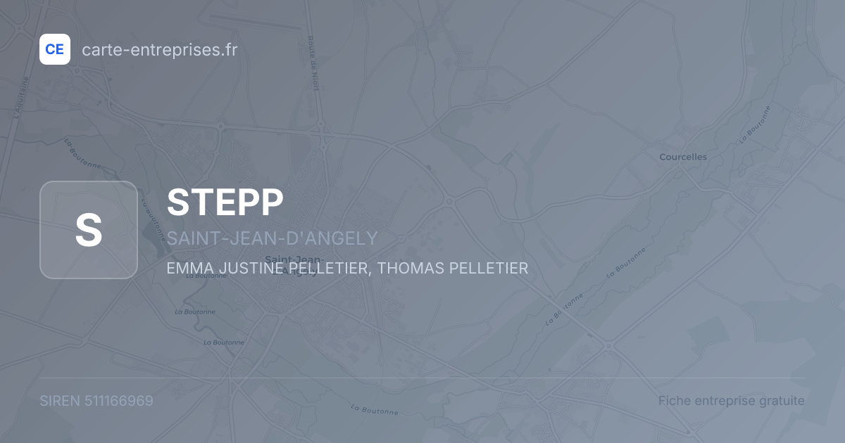 STEPP — 511166969 — fiche entreprise