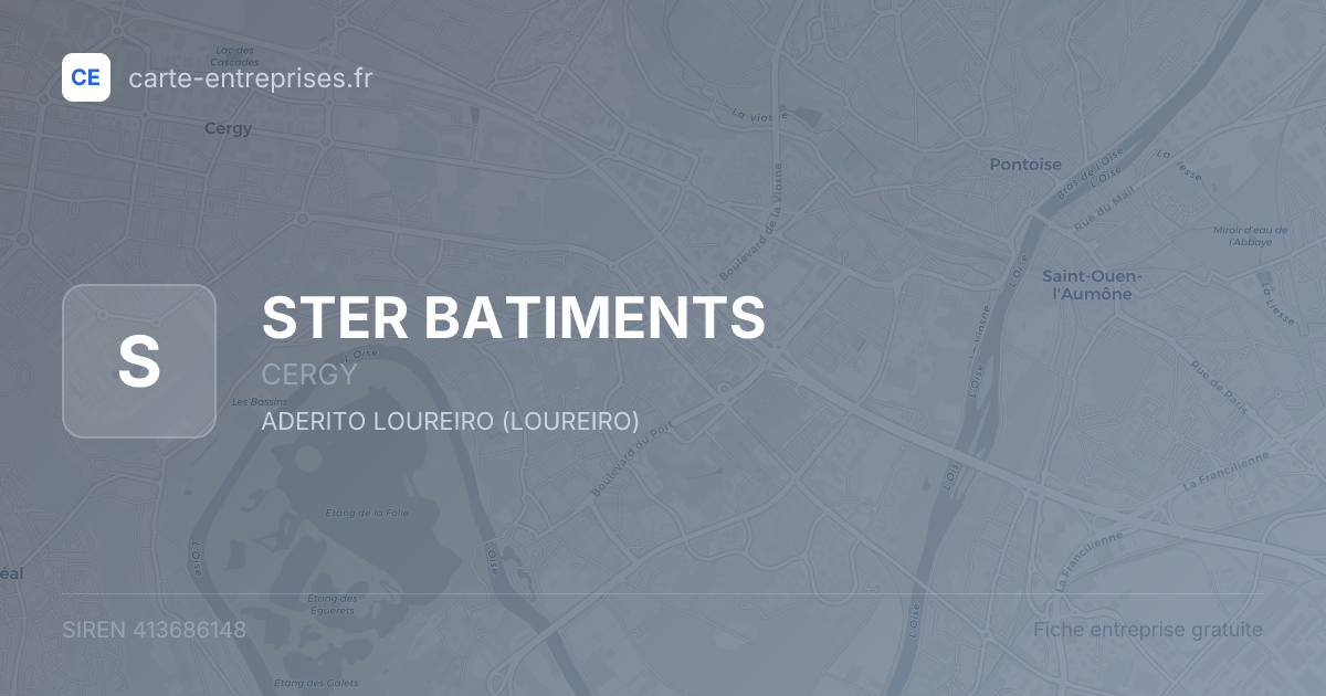 STER BATIMENTS — 413686148 — fiche entreprise