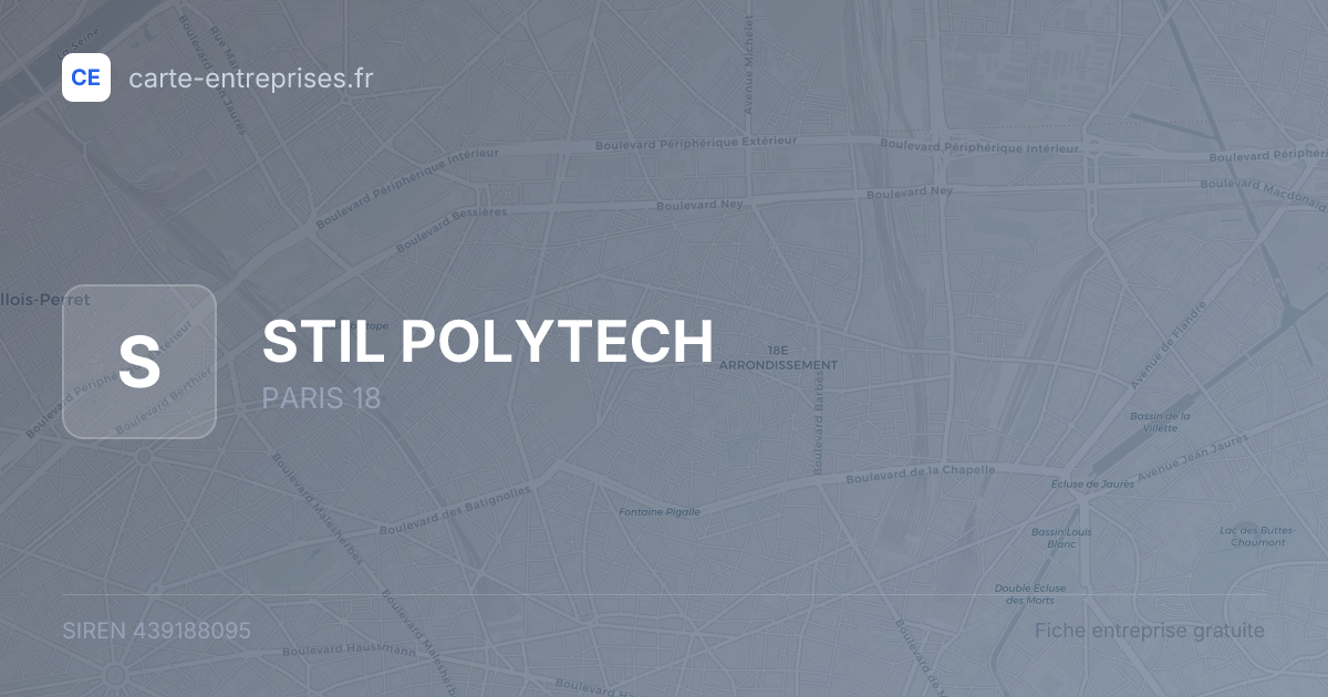 STIL POLYTECH — 439188095 — fiche entreprise