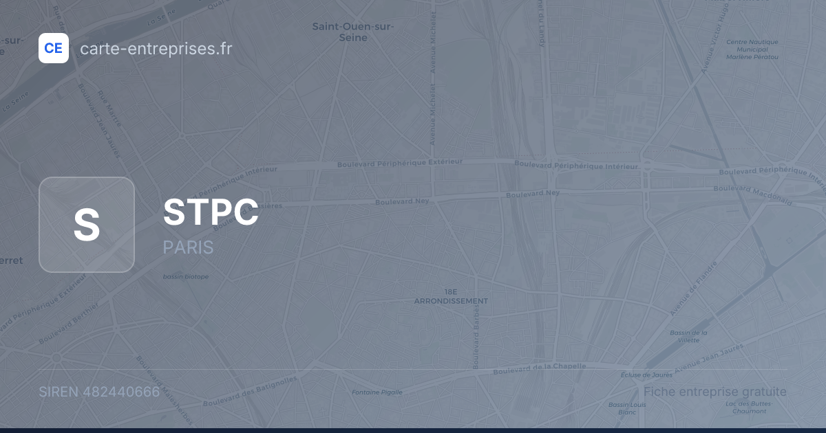 STPC — 482440666 — fiche entreprise