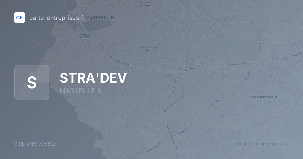 STRA'DEV — 451795827 — fiche entreprise