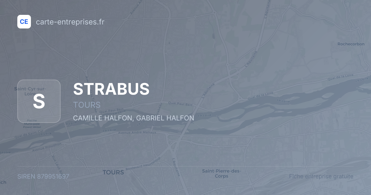 STRABUS — 879951697 — fiche entreprise