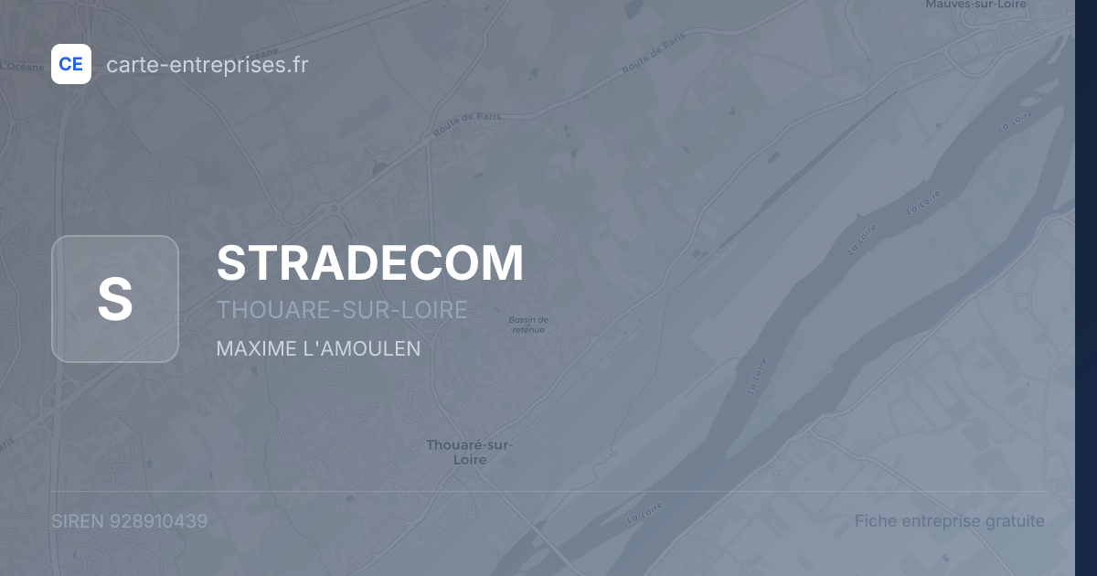 STRADECOM — 928910439 — fiche entreprise