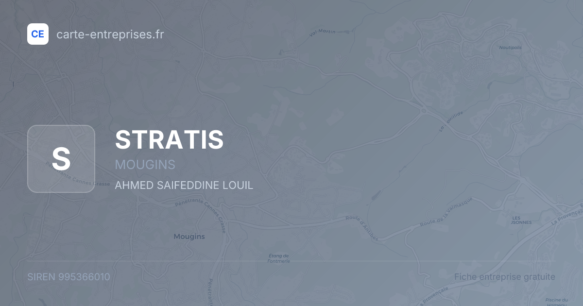 STRATIS — 995366010 — fiche entreprise