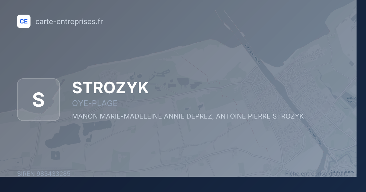 STROZYK — 983433285 — fiche entreprise