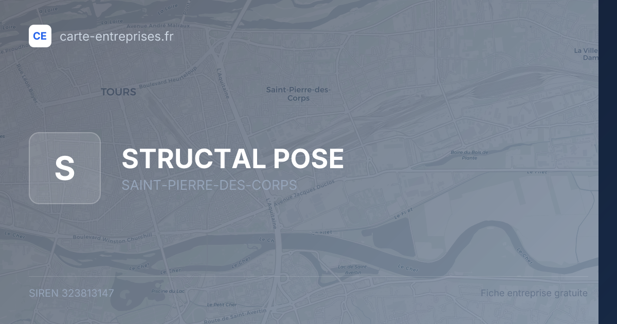 STRUCTAL POSE — 323813147 — fiche entreprise