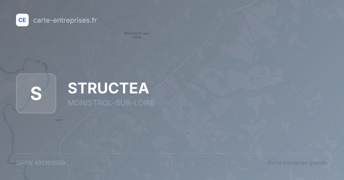 STRUCTEA — 495103566 — fiche entreprise