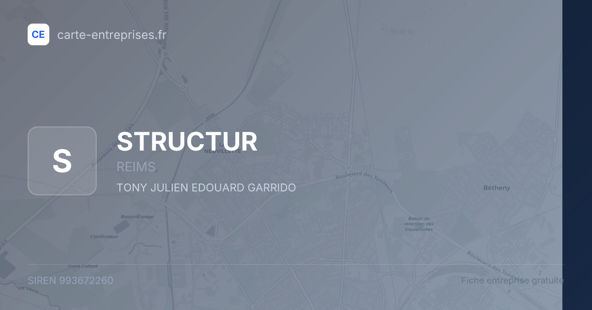 STRUCTUR — 993672260 — fiche entreprise