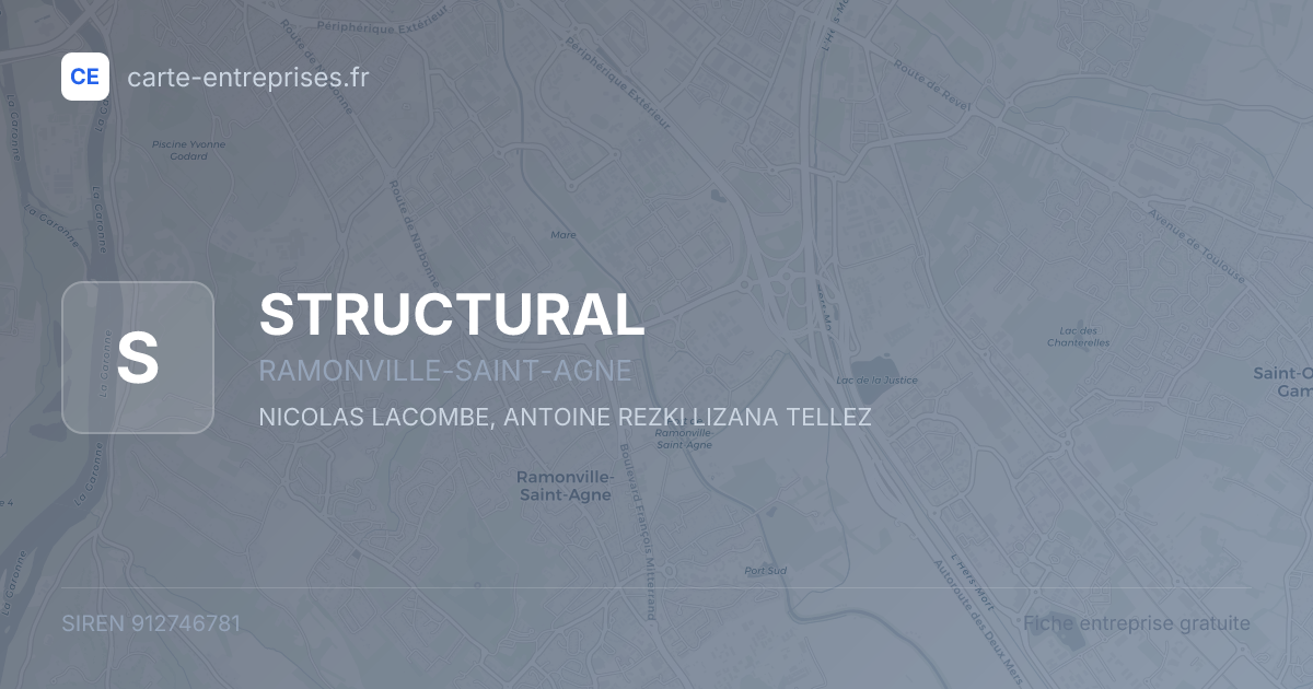 STRUCTURAL — 912746781 — fiche entreprise