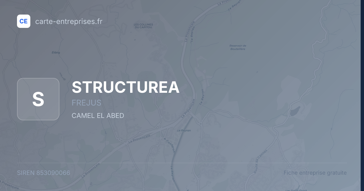 STRUCTUREA — 853090066 — fiche entreprise