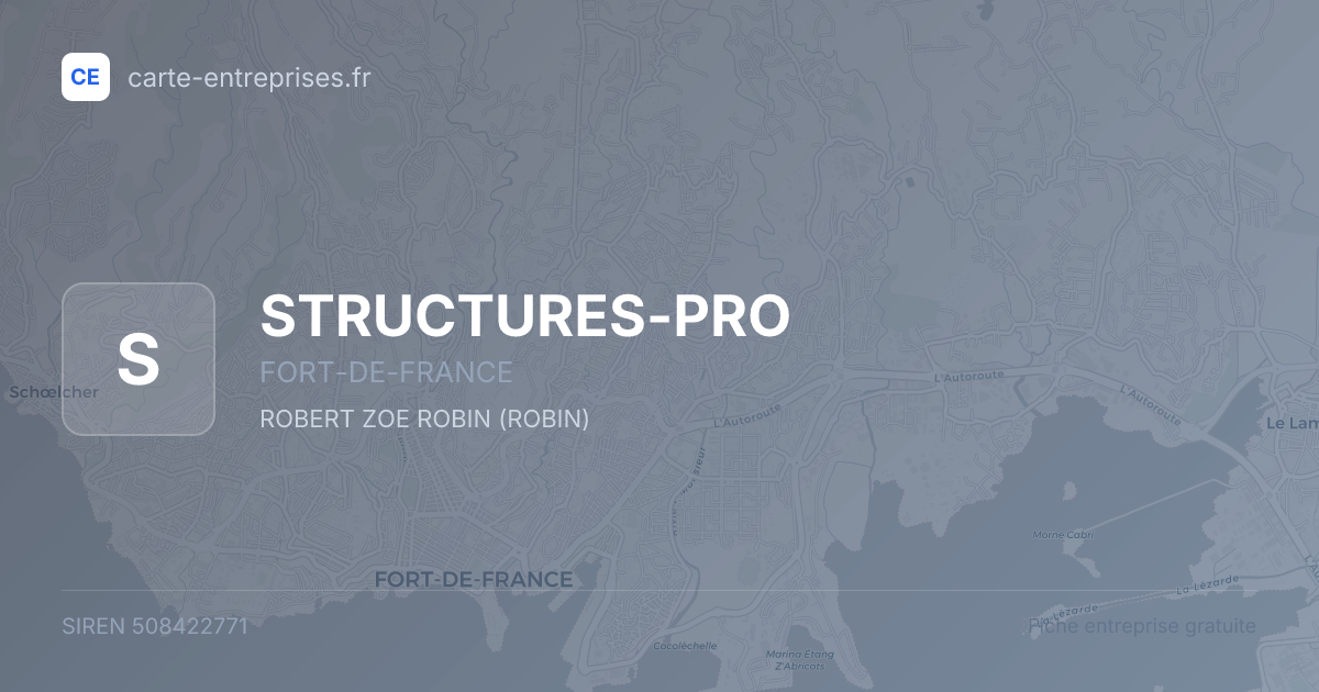 STRUCTURES-PRO — 508422771 — fiche entreprise