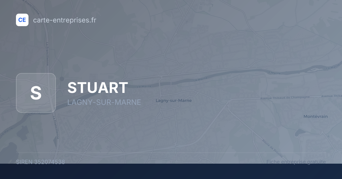 STUART — 352074538 — fiche entreprise