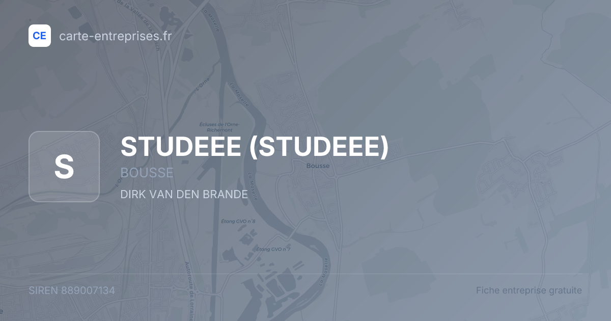 STUDEEE — 889007134 — fiche entreprise