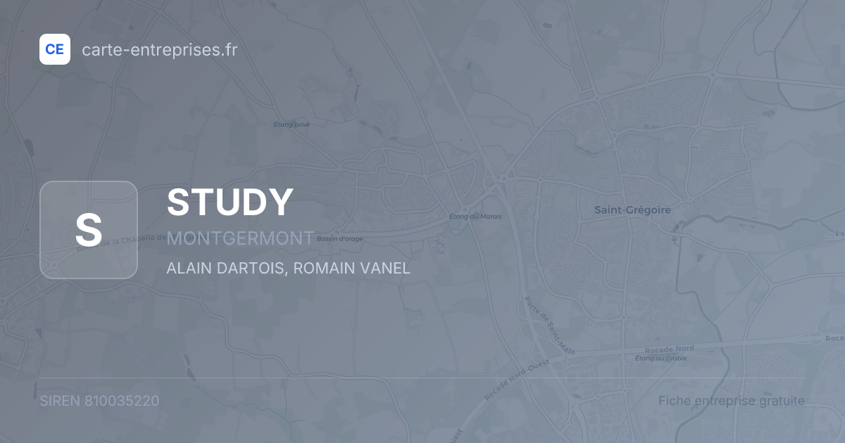 STUDY — 810035220 — fiche entreprise