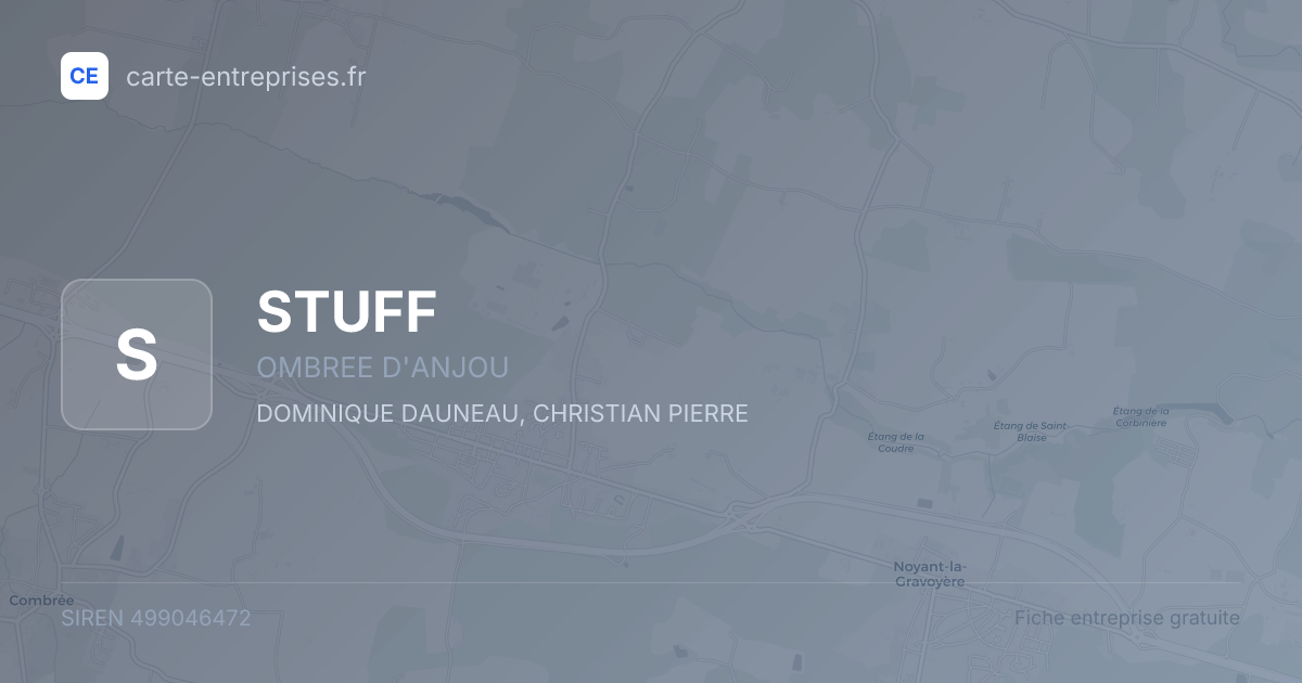 STUFF — 499046472 — fiche entreprise