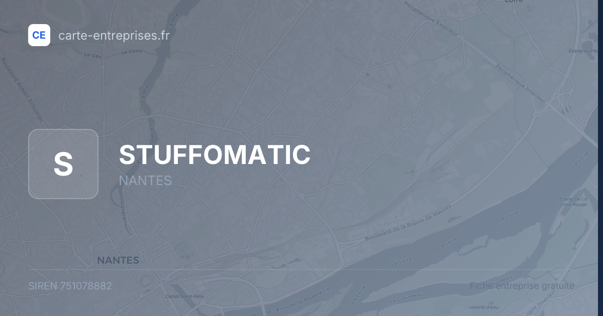 STUFFOMATIC — 751078882 — fiche entreprise