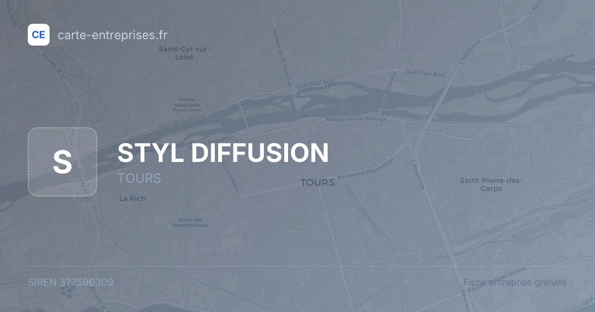 STYL DIFFUSION — 377596309 — fiche entreprise