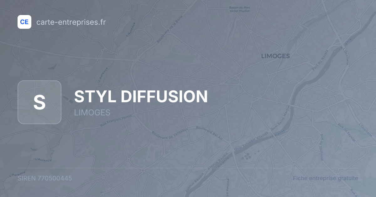 STYL DIFFUSION — 770500445 — fiche entreprise