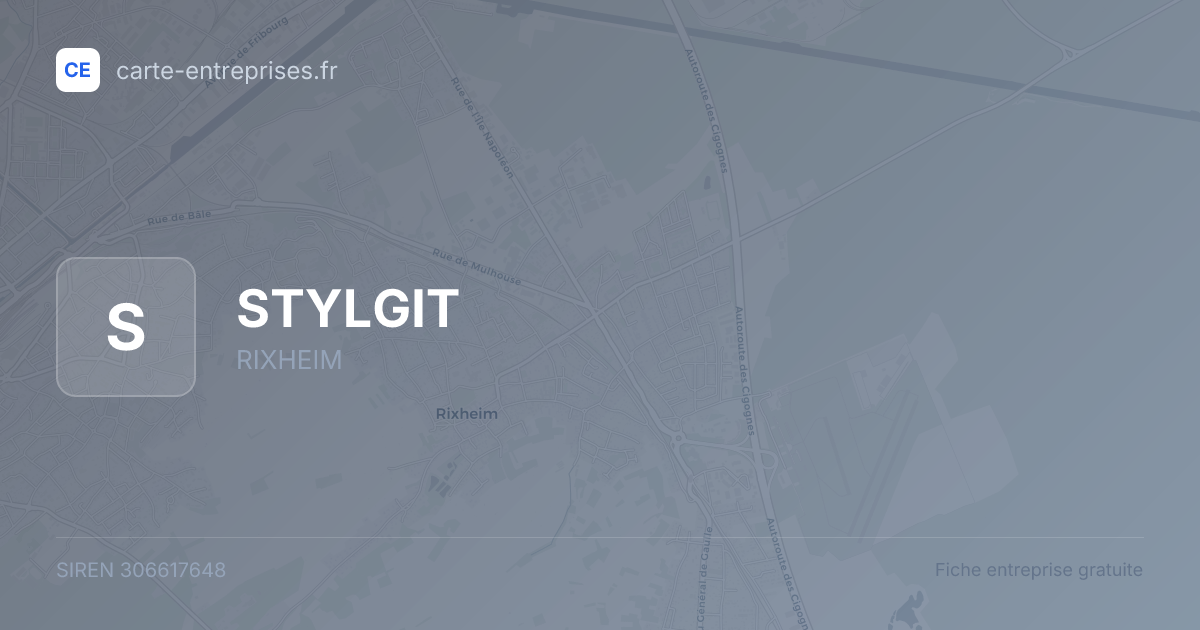 STYLGIT — 306617648 — fiche entreprise