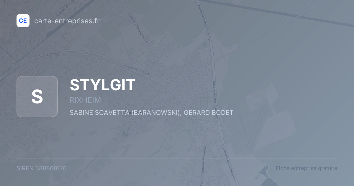 STYLGIT — 388868176 — fiche entreprise
