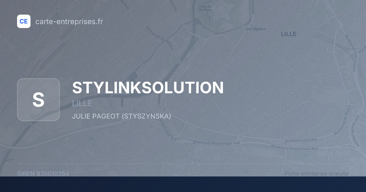 STYLINKSOLUTION — 935010264 — fiche entreprise