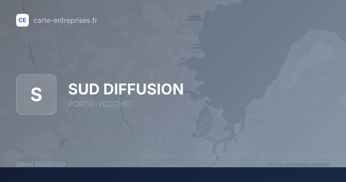 SUD DIFFUSION — 384265591 — fiche entreprise