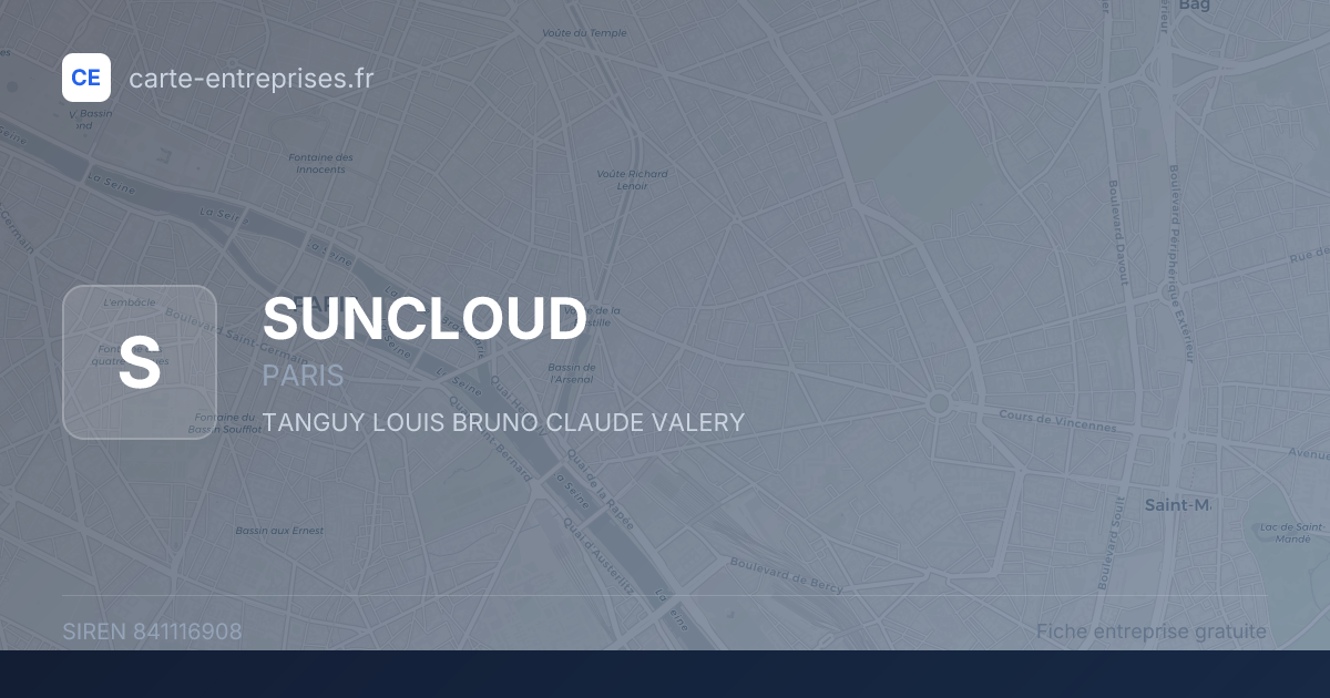 SUNCLOUD — 841116908 — fiche entreprise