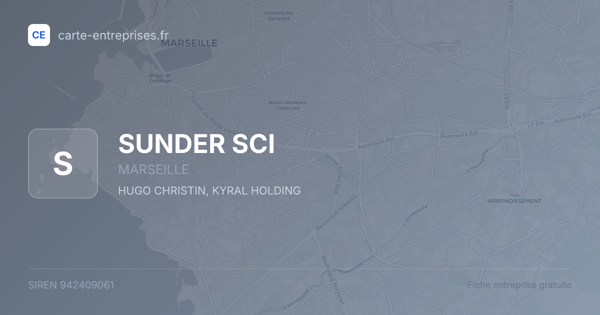 SUNDER SCI — 942409061 — fiche entreprise
