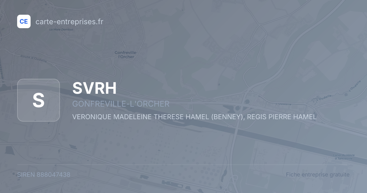 SVRH — 888047438 — fiche entreprise