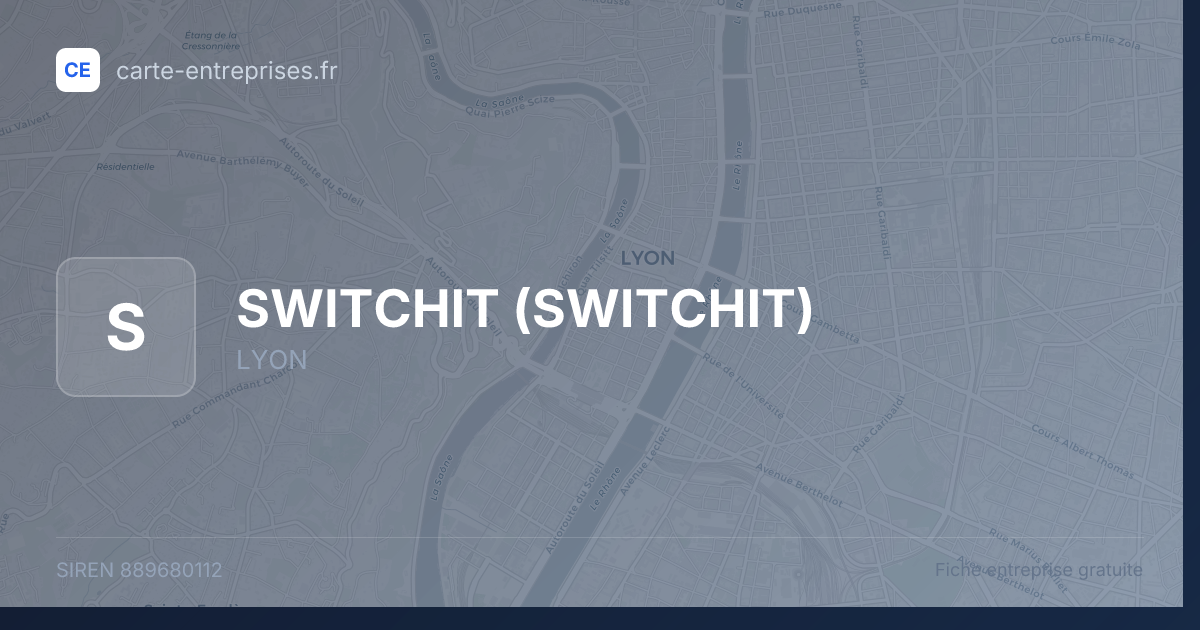 SWITCHIT — 889680112 — fiche entreprise