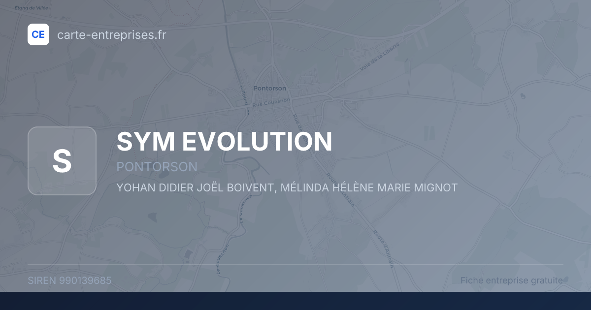 SYM EVOLUTION — 990139685 — fiche entreprise