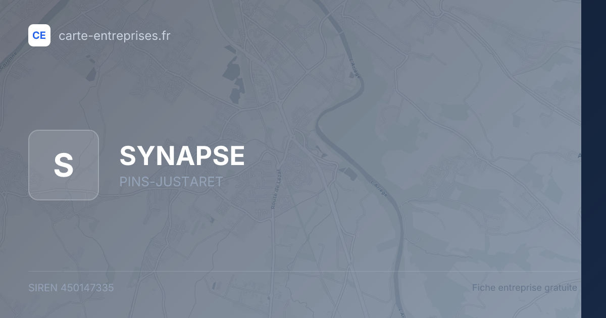 SYNAPSE — 450147335 — fiche entreprise
