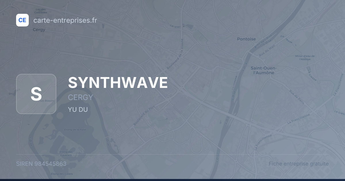 SYNTHWAVE — 984545863 — fiche entreprise