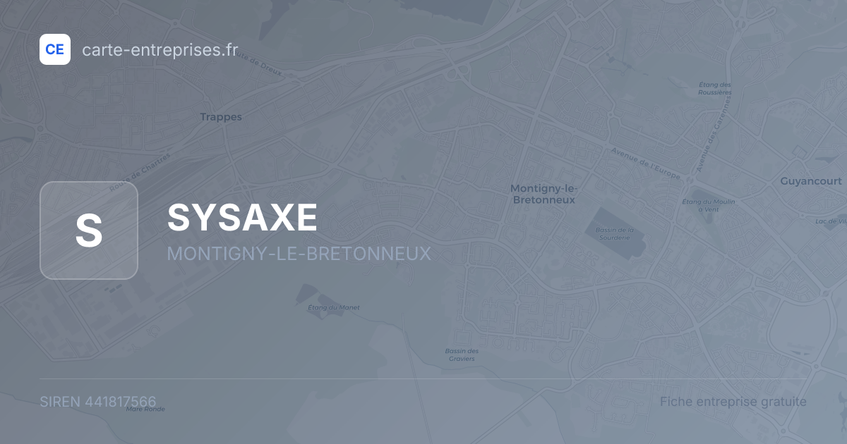 SYSAXE — 441817566 — fiche entreprise