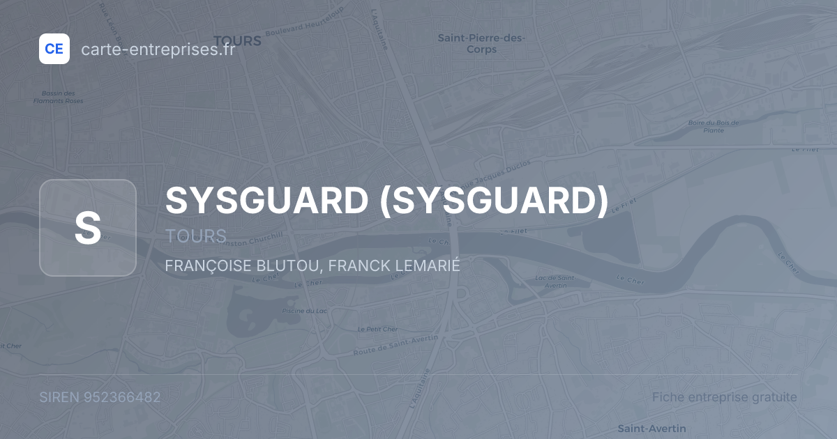 SYSGUARD — 952366482 — fiche entreprise