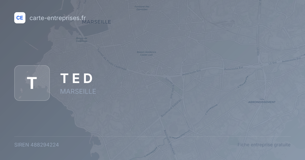 T E D — 488294224 — fiche entreprise