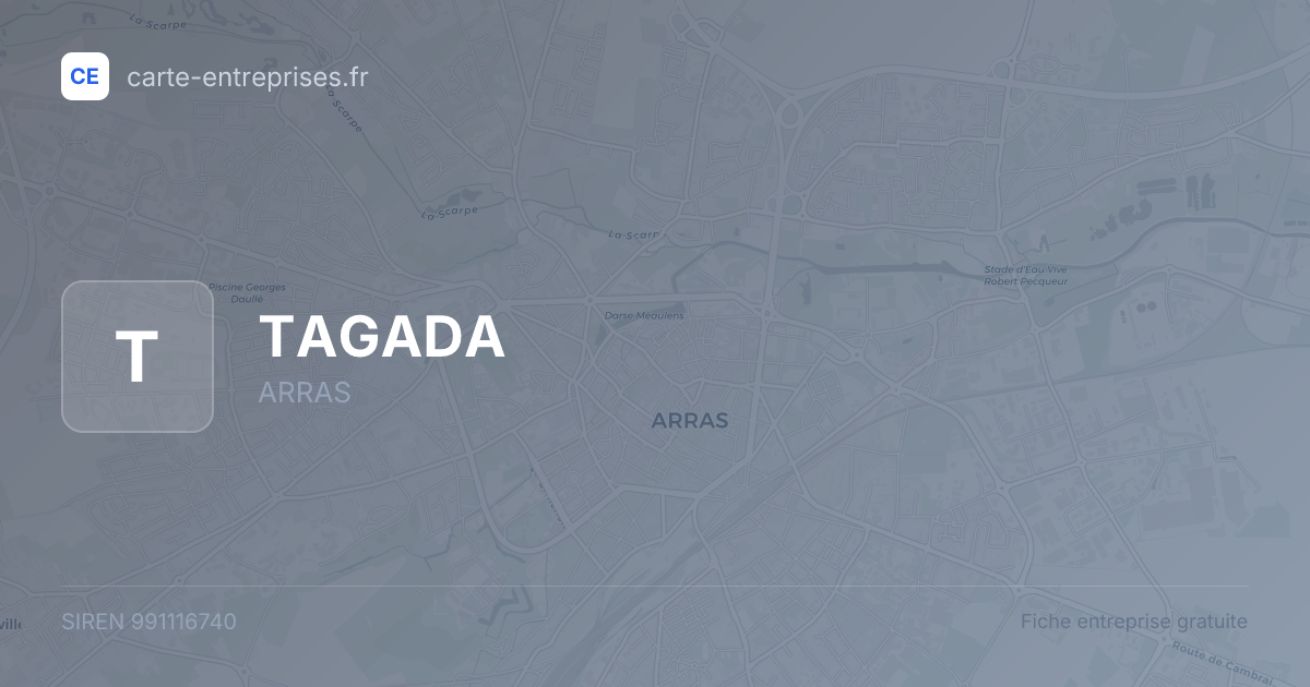 TAGADA — 991116740 — fiche entreprise