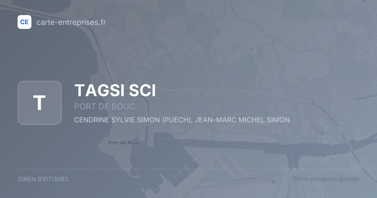 TAGSI SCI — 810711093 — fiche entreprise