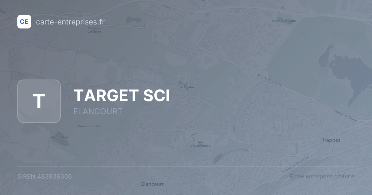 TARGET SCI — 483936308 — fiche entreprise