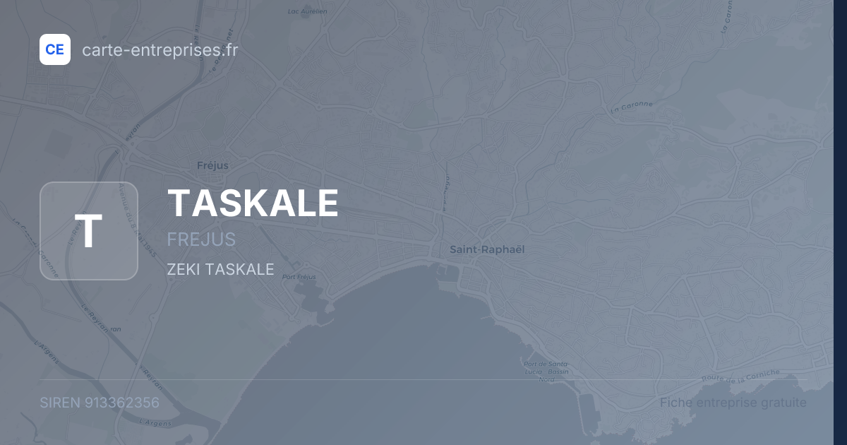 TASKALE — 913362356 — fiche entreprise