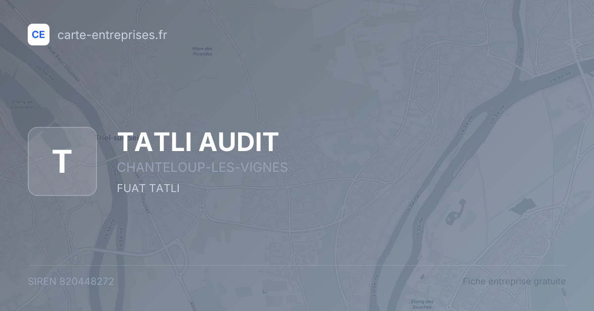 TATLI AUDIT — 820448272 — fiche entreprise