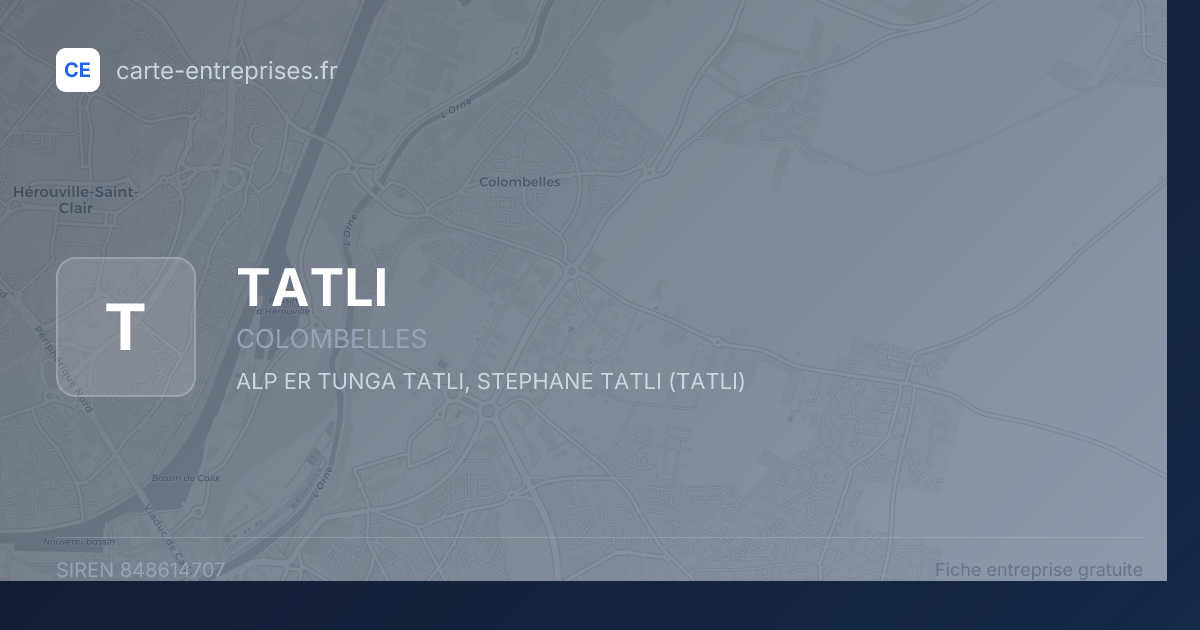 TATLI — 848614707 — fiche entreprise