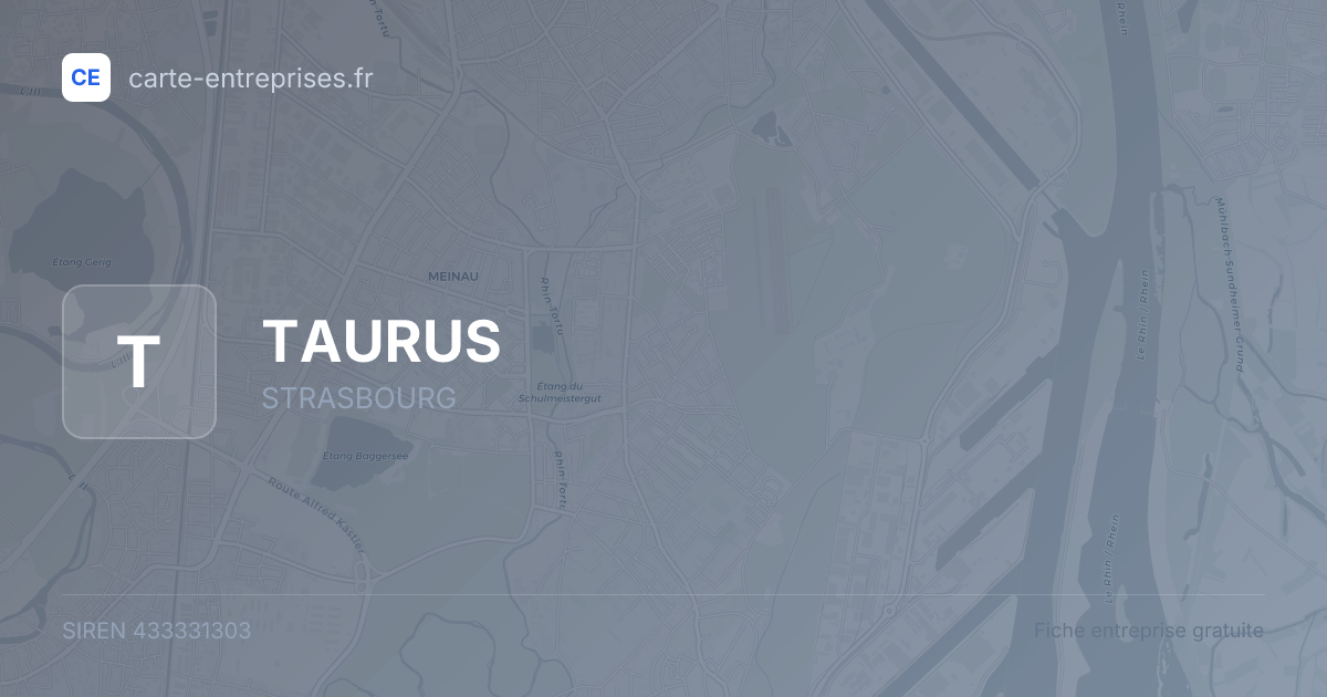 TAURUS — 433331303 — fiche entreprise