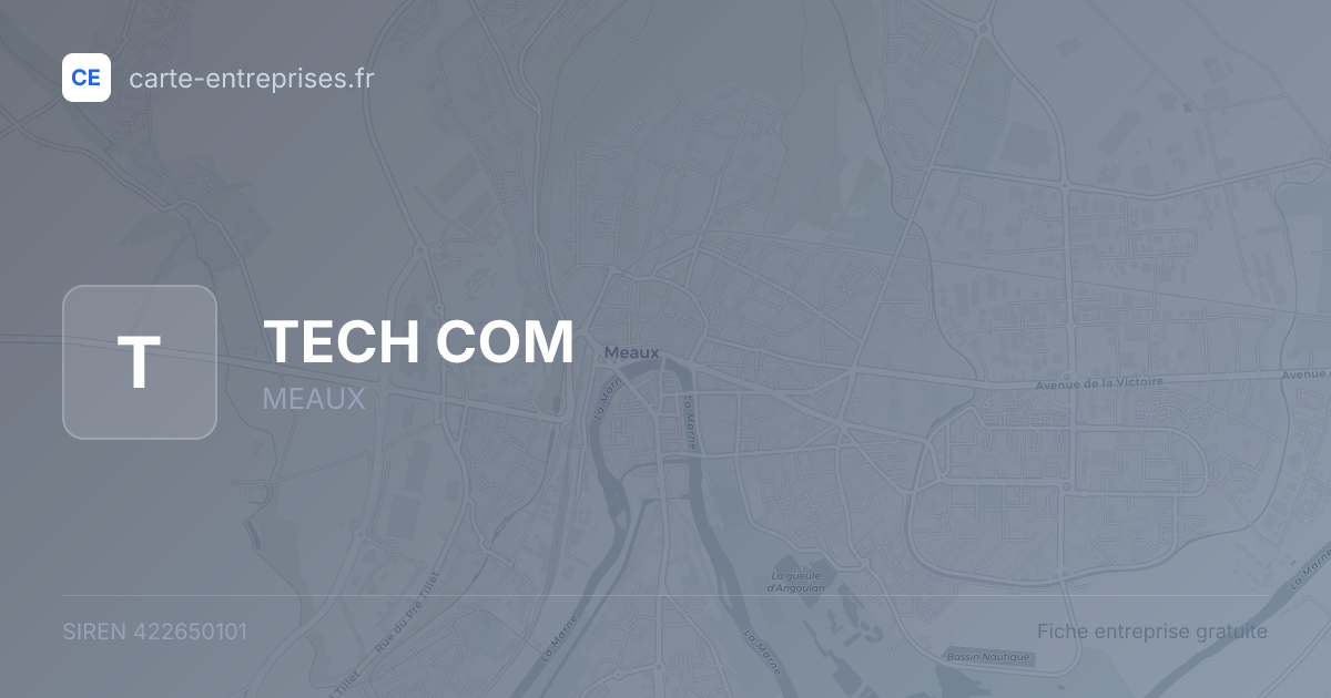 TECH COM — 422650101 — fiche entreprise