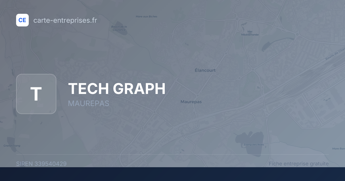 TECH GRAPH — 339540429 — fiche entreprise