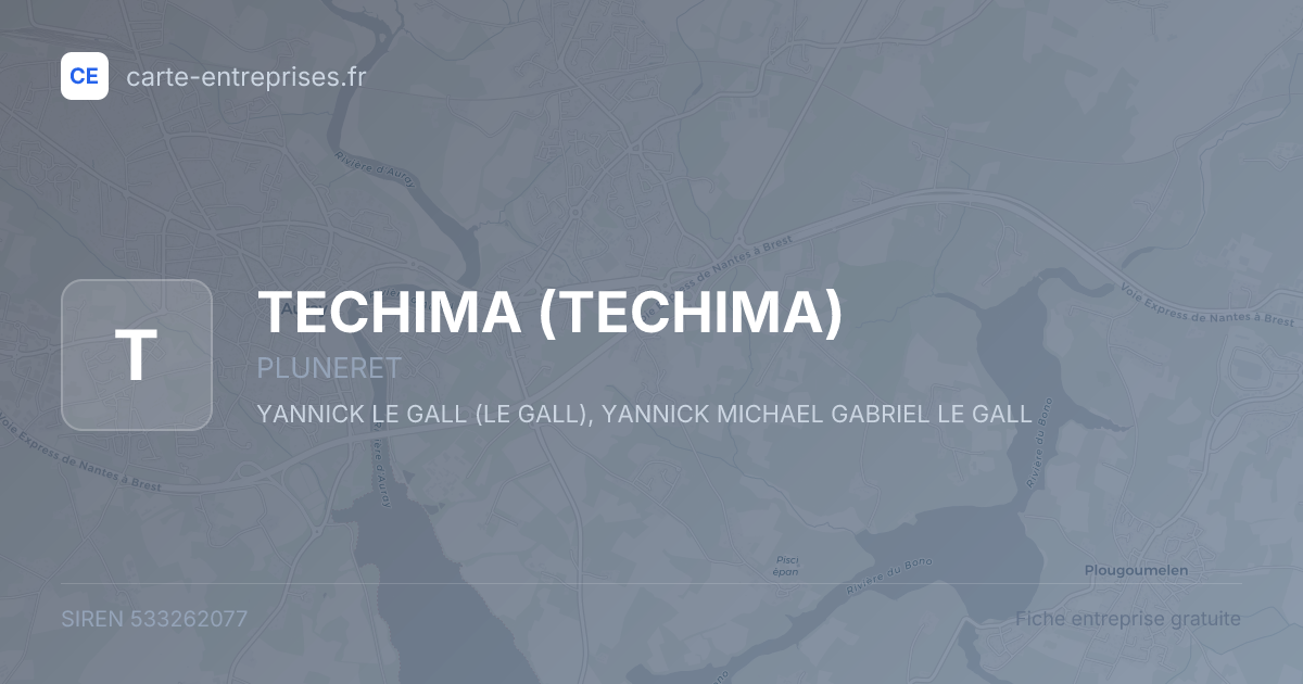 TECHIMA — 533262077 — fiche entreprise