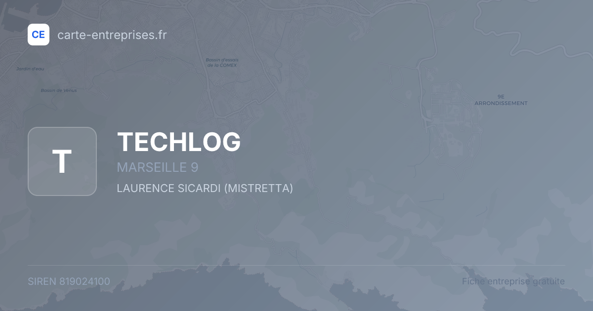 TECHLOG — 819024100 — fiche entreprise