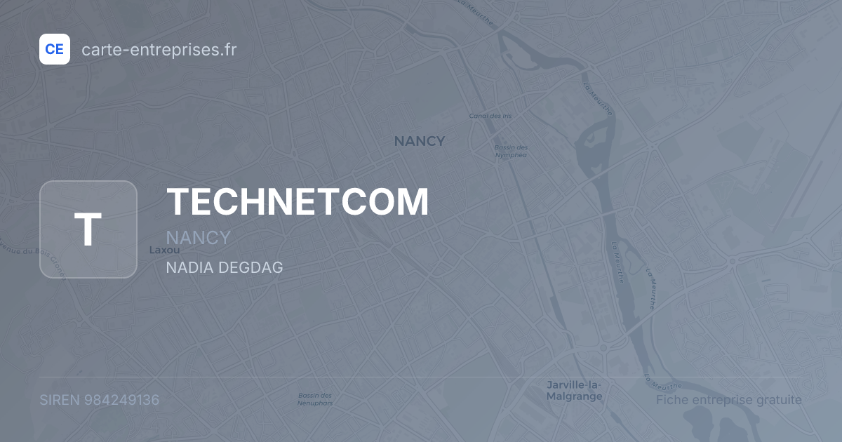 TECHNETCOM — 984249136 — fiche entreprise