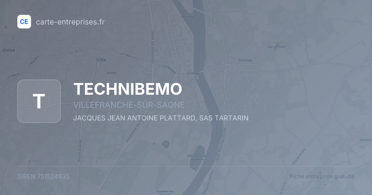 TECHNIBEMO — 751524935 — fiche entreprise